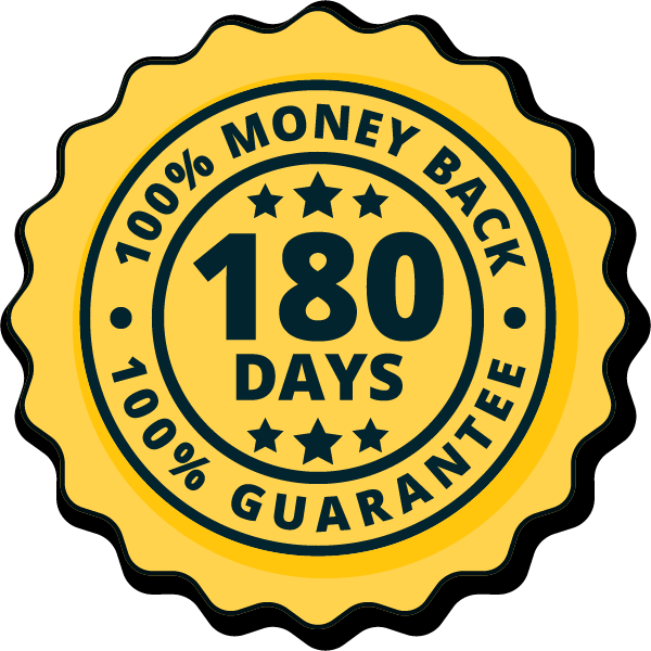 ProstaClear - 180-DAYS 100% MONEY-BACK GUARANTEE