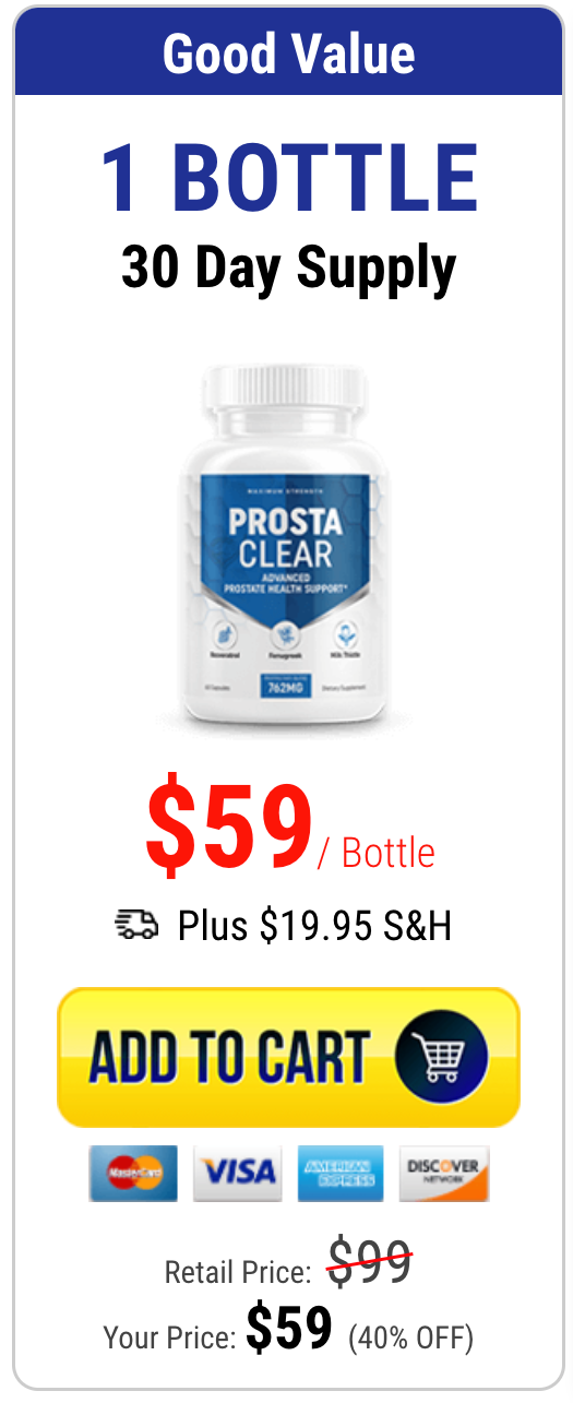 ProstaClear - 1 Bottle